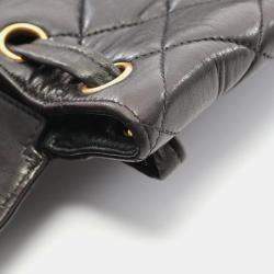 مملوكة مسبقًا Chanel Matelasse Backpack Bag In Lambskin Leather  Black