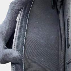 Pre Owned حقيبة شانيل سلسلة كتف ليغو بوي كوكاو مارك جلود لامعة وأحجار الراين سوداء