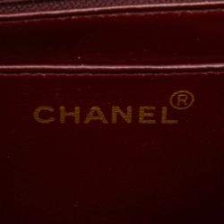 مملوكة مسبقًا Chanel Coco Mark Matelasse 25 Diana Chain Shoulder Bag  Black Lambskin