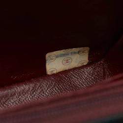 مملوكة مسبقًا Chanel Coco Mark Matelasse 25 Diana Chain Shoulder Bag  Black Lambskin