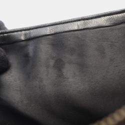 مملوكة مسبقًا حقيبة كتف شانيل مادوموازيل كوكو مارك جلد الضأن لون أسود