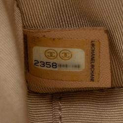 مملوكة مسبقًا حقيبة شانيل كليك كبسة الغلاف شعار جلد العجل محبب مبطنة سوداء صغيرة