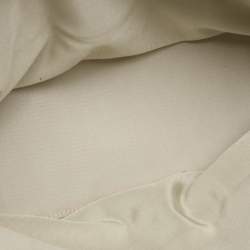 مملوكة مسبقًا حقيبة يد شانيل  رمادية ناعمة جلد كافيار سي سي تايملس