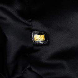 مملوكة مسبقًا Chanel Black Large Glazed Calfskin On The Road Tote