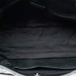 Pre Owned Chanel Black Quilted Patent Reissue 2.55 Tote