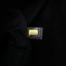 Pre Owned Chanel Black Quilted Patent Reissue 2.55 Tote