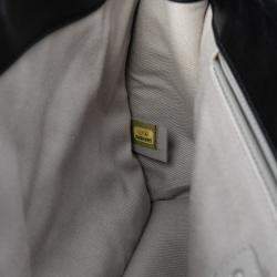 Pre Owned حقيبة شانيل سوداء بشعار كوكو ومبطنة من جلد العجل المعتق بموديل إصدار 2.55 رف رف واحد بحجم 227