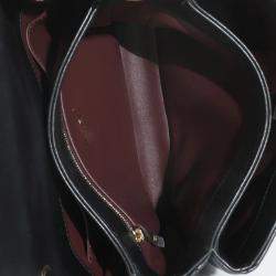 Pre Owned Chanel Black Quilted Lambskin Small Trendy CC Flap Dual Handle Bag