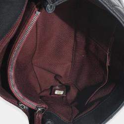 Pre Owned Chanel Black Quilted Caviar Medium Coco Top Handle Handbag