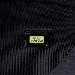 Pre Owned حقيبة مفتوحة شانيل سي سي كافيار سوداء