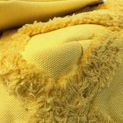 Pre Owned Chanel Yellow Medium Canvas 19 Flap