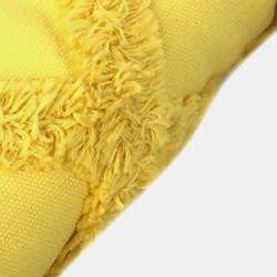 Pre Owned Chanel Yellow Medium Canvas 19 Flap