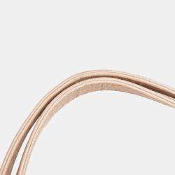 مملوكة مسبقًا حقيبة شانيل كبيرة شيفرون جلد العجل سوربيك وردي