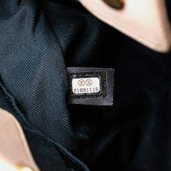 مملوكة مسبقًا حقيبة شانيل كبيرة شيفرون جلد العجل سوربيك وردي