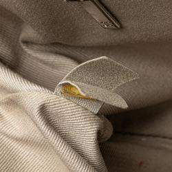 Pre Owned Chanel Red Jumbo Caviar Easy Flap Bag