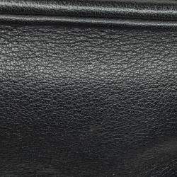 مملوكة مسبقًا Chanel Black Mini Calfskin Propeller Flap