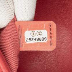 مملوكة مسبقًا حقيبة شانيل متوسطة جلد حمل إن ذا لوب للكتف حمراء