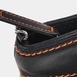 Pre Owned Chanel Black Lambskin Shoulder Bag