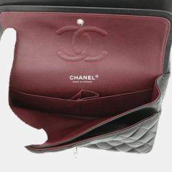 مملوكة مسبقًا Chanel Black Medium Classic Lambskin Double Flap