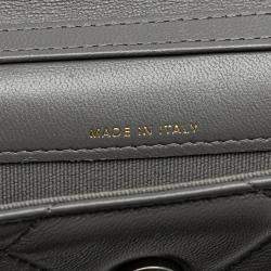 Pre Owned Chanel Lambskin 19 Flap Coin Purse With Chain