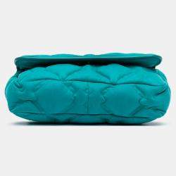 مملوكة مسبقًا Chanel Blue Small Iridescent Calfskin Chesterfield Flap