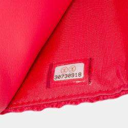 Pre Owned محفظة شانيال وردية تويد 19 على السلسلة