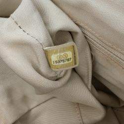 Pre Owned Chanel Black Large Lambskin Chain Around Flap