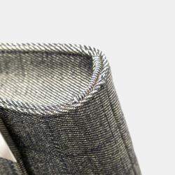 Pre Owned Chanel CC Choco Bar Denim Chain Flap