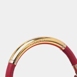 Pre Owned Chanel Pink Mini Quilted Lambskin Carry Chic Flap