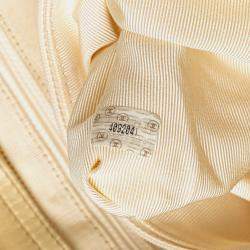 مملوكة مسبقًا حقيبة سلسلة شانيل سي سي جلد حمل بني