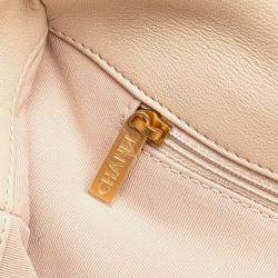 Pre Owned Chanel Brown Large Lambskin 19 Flap