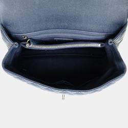 Pre Owned حقيبة شانيل بلو كبيرة كافيار كوكو بيد علوية