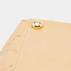 مملوكة مسبقًا حقيبة شانيل سيسي جلد عجل بني وايلد ستيتش