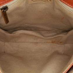 مملوكة مسبقًا Chanel Brown Medium Aged Calfskin Bubble CC Flap