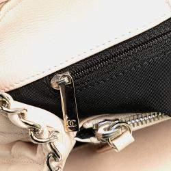 مملوكة مسبقًا Chanel Beige Mini Quilted Lambskin Chain Me Tote