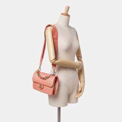 مملوكة مسبقًا Chanel Pink Medium Quilted Caviar Sunset On The Sea Flap