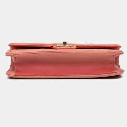 مملوكة مسبقًا Chanel Pink Medium Quilted Caviar Sunset On The Sea Flap