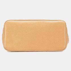 Pre Owned Chanel Brown Caviar Medallion Tote