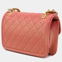 مملوكة مسبقًا Chanel Pink Small Quilted Caviar Sunset On The Sea Flap