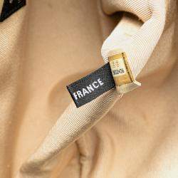 مملوكة مسبقًا Chanel Black Jumbo Reissue 2.55 Choco Bar Wool Felt Identification Flap