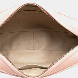 Pre Owned حقيبة شانيل كروس بودي كاميرا جلد خروف مبطن سي سي وردي