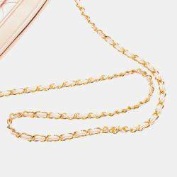 Pre Owned حقيبة شانيل كروس بودي كاميرا جلد خروف مبطن سي سي وردي