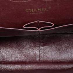 Pre Owned حقيبة شانيل كلاسيكية جامبو كافيار مزدوجة الانغلاق سوداء