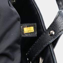 مملوكة مسبقًا Chanel Black Small Quilted Coated Canvas Paris Biarritz Tote