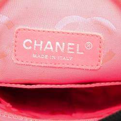 Pre Owned Chanel Black Quilted Lambskin Cambon Ligne Crossbody