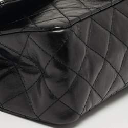 Pre Owned حقيبة شانيل قلاب جلد مبطن أزرق سماوي 2.55 227 تجديد