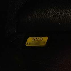 Pre Owned Chanel Classic Double Flap Jumbo Plum Quilted Leather Shoulder Bag