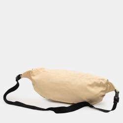 مملوكة مسبقًا Chanel Black/Beige Nylon CC Sport Line Belt Bag