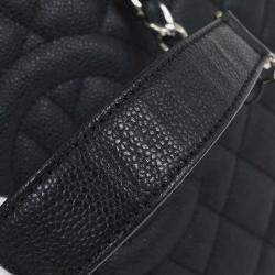 مملوكة مسبقًا Chanel Black Calfskin Grand Shopping Tote GST Chain Handbag