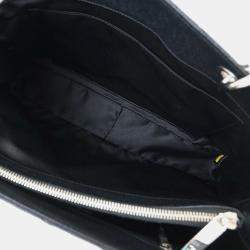 مملوكة مسبقًا Chanel Black Calfskin Grand Shopping Tote GST Chain Handbag